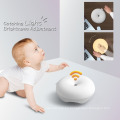 2017 New Magic Cute Kids LED Night Light Moon Star Catoon Lámpara de dormitorio Bebé Regalo de cumpleaños